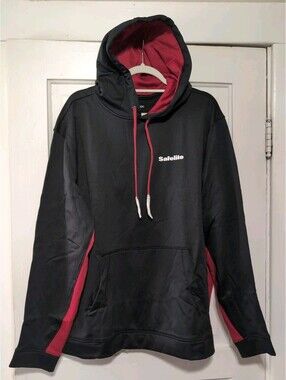 Sport-Tek Safelite Hoodie Black/Red Gorpcore  Uniform Men's XXL(1512)D